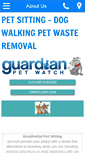 Mobile Screenshot of guardianpetwatch.com